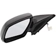 Driver Side Mirror, Power Adjust, Manual Folding, Non-Heated, Textured Black, No Signal Light, No Memory, No Puddle Light, No Auto-Dimming, No Blind Spot Feature