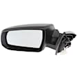 Driver Side Mirror, Power Adjust, Manual Folding, Non-Heated, Textured Black, No Signal Light, No Memory, No Puddle Light, No Auto-Dimming, No Blind Spot Feature