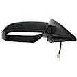 Driver Side Mirror, Power Adjust, Manual Folding, Heated, Paintable, In-housing Signal Light, No Memory, No Puddle Light, No Auto-Dimming, No Blind Spot Feature