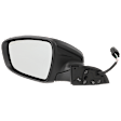 Driver Side Mirror, Power Adjust, Manual Folding, Heated, Paintable, No Signal Light, No Memory, No Puddle Light, No Auto-Dimming, No Blind Spot Feature