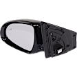 Driver Side Mirror, Power Adjust, Power Folding, Heated, Paintable, In-housing Signal Light, No Memory, No Puddle Light and Auto-Dimming, With BSD in Glass, Without Side Object Sensor