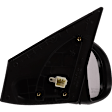 Passenger Side Mirror, Power Adjust, Heated, Manual Folding, Paintable, No Signal Light, No Memory, No Puddle Light, No Auto-Dim, No Blind Spot Feature