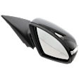 Passenger Side Mirror, Power, Manual Folding, Non-Heated, Paintable, In-housing Signal Light, No Memory, No Puddle Light, No Auto-Dimming, No Blind Spot Feature