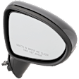 Passenger Side Mirror, Power Adjust, Manual Folding, Heated, Paintable, No Signal Light, With memory, No Puddle Light, No Auto-Dimming, No Blind Spot Feature
