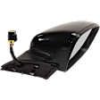 Passenger Side Mirror, Power Adjust, Power Folding, Heated, Paintable, In-housing Signal Light, No Memory, With Puddle Light, No Auto-Dimming, With Blind Spot Detection in Glass