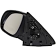 Driver Side Mirror, Manual Adjust, Manual Folding, Non-Heated, Paintable, No Signal Light, No Memory, No Puddle Light, No Auto-Dimming, No Blind Spot Feature