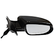 2010-2013 Kia Forte Koup - Passenger Side Mirror, Manual Adjust, Manual Folding, Non-Heated, Paintable, No Signal Light, No Memory, No Puddle Light, No Auto-Dimming, No Blind Spot Feature