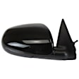 2010-2013 Kia Forte Koup - Passenger Side Mirror, Manual Adjust, Manual Folding, Non-Heated, Paintable, No Signal Light, No Memory, No Puddle Light, No Auto-Dimming, No Blind Spot Feature