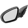 2014-2015 Kia Optima - Driver Side Mirror, Power Adjust, Manual Folding, Heated, Paintable, In-housing Signal Light, No Memory, No Puddle Light, No Auto-Dimming, No Blind Spot Feature, USA Built Vehicle