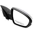 2013 Kia Optima - Passenger Side Mirror, USA Built Vehicle, Power Adjust, Heated, Chrome, Power Folding, In-housing Signal Light, No Blind Spot Feature, No Memory, No Puddle Light, No Auto-Dimming
