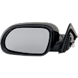 Driver Side Mirror, Power Adjust, Non-Heated, Manual Folding, Paintable, No Signal Light, No Memory, No Puddle Light, No Auto-Dim, No Blind Spot Feature