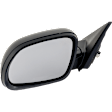 Driver Side Mirror, Power Adjust, Non-Heated, Manual Folding, Paintable, No Signal Light, No Memory, No Puddle Light, No Auto-Dim, No Blind Spot Feature