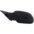 Driver Side Mirror, Power Adjust, Non-Heated, Manual Folding, Paintable, No Signal Light, No Memory, No Puddle Light, No Auto-Dim, No Blind Spot Feature