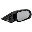 Passenger Side Mirror, Power Adjust, Non-Heated, Manual Folding, Paintable, No Signal Light, No Memory, No Puddle Light, No Auto-Dim, No Blind Spot Feature