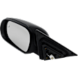 Driver Side Mirror, Power Adjust, Manual Folding, Heated, Paintable, In-Housing Signal Light, No Memory, No Puddle Light, No Auto-Dimming, With Blind Spot Detection in Glass