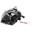 Driver and Passenger Side Projector Halogen Headlight, With bulb(s)