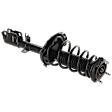 Rear, Driver Side Fully Loaded Strut, Without Air Suspension, FWD