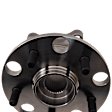 Rear, Driver or Passenger Side Wheel Hub, 5 Lugs, With Bearing
