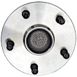 Front, Driver Side Wheel Hub, With Bearing, With Sensor, 5 x 4.72 in. Bolt Pattern, RWD