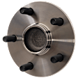 Front, Driver Side Wheel Hub, With Bearing, With Sensor, 5 x 4.72 in. Bolt Pattern, RWD