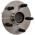 Front, Driver Side Wheel Hub, With Bearing, With Sensor, 5 x 4.72 in. Bolt Pattern, RWD