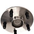 Front, Driver Side Wheel Hub, With Bearing, With Sensor, 5 x 4.72 in. Bolt Pattern, RWD