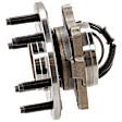 Rear, Driver or Passenger Side Wheel Hub, With Bearing, With Sensor, 6 x 5.31 in. Bolt Pattern