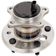 Rear, Driver Side Wheel Hub, 5 Lugs, With Bearing, With Sensor