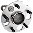 Rear, Driver Side Wheel Hub, With Bearing, 5 x 4.5 in. Bolt Pattern, FWD