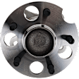 Rear, Driver Side Wheel Hub, With Bearing, 5 x 4.5 in. Bolt Pattern, FWD