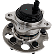 Rear, Driver Side Wheel Hub, With Bearing, 5 x 4.5 in. Bolt Pattern, FWD
