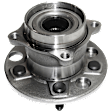 Rear, Driver or Passenger Side Wheel Hub, With Bearing, 5 x 4.5 in. Bolt Pattern, RWD