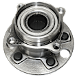 Rear, Driver or Passenger Side Wheel Hub, With Bearing, 5 x 4.5 in. Bolt Pattern, RWD