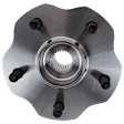 Rear, Driver or Passenger Side Wheel Hub, With Bearing, 5 x 4.5 in. Bolt Pattern, AWD