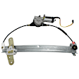 Front, Driver Side Power Window Regulator, With Motor