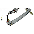 Front, Driver Side Power Window Regulator, With Motor