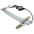 Front, Driver Side Power Window Regulator, With Motor