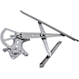 Front, Passenger Side Power Window Regulator, Without Motor