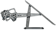 Rear, Driver Side Window Regulator, Power