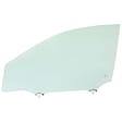 Front, Driver Side Door Glass, Green Tint, Replaces NAGS No. FD24167 GTYN
