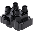 Ignition Coil, 4/8 Cyl., 2.0/2.3/2.5/4.6/5.0L Engines, With Distributorless Ignition System