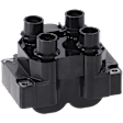 Ignition Coil, 4/8 Cyl., 2.0/2.3/2.5/4.6/5.0L Engines, With Distributorless Ignition System