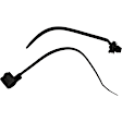 After Catalytic Converter, Driver or Passenger Side Oxygen Sensor, 4-Wire