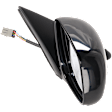 Passenger Side Mirror, Power Adjust, Manual Folding, Heated, Paintable, No Signal Light, No Memory, No Puddle Light, No Auto-Dimming, No Blind Spot Feature