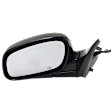 Driver Side Mirror, Power Adjust, Manual Folding, Heated, Paintable, No Signal Light, With memory, No Puddle Light, No Auto-Dimming, No Blind Spot Feature