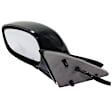 Driver Side Mirror, Power Adjust, Manual Folding, Heated, Paintable, No Signal Light, With memory, No Puddle Light, No Auto-Dimming, No Blind Spot Feature