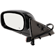 Driver Side Mirror, Power Adjust, Manual Folding, Heated, Paintable, No Signal Light, With memory, No Puddle Light, No Auto-Dimming, No Blind Spot Feature