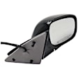 Passenger Side Mirror, Power Adjust, Manual Folding, Heated, Paintable, No Signal Light, With memory, No Puddle Light, No Auto-Dimming, No Blind Spot Feature