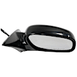 Passenger Side Mirror, Power Adjust, Manual Folding, Heated, Paintable, No Signal Light, With memory, No Puddle Light, No Auto-Dimming, No Blind Spot Feature
