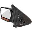 Driver Side Mirror, Non-Towing, Power Adjust, Power Folding, Heated, Chrome, In-housing Signal Light, With memory, With Puddle Light, No Auto-Dimming, No Blind Spot Feature